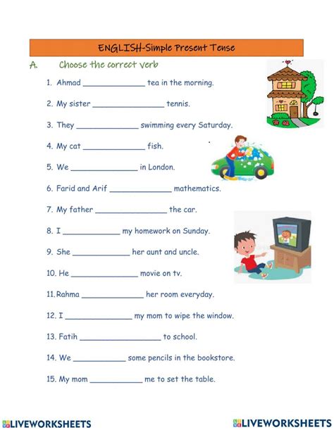 English Practice English As A Second Language Esl Worksheet Live Worksheets