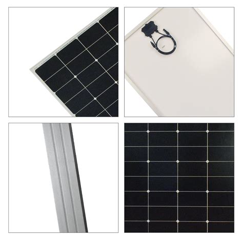 W Mono Pv Solar Module High Efficiency Power Charger Durable Solar