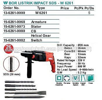 Wipro Sonjack Powertool Mesin Bor Rotary Hammer Drill Mm