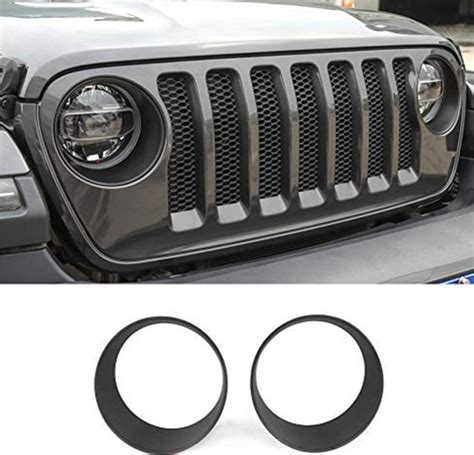 Headlight Cover Trim For Jeep Wrangler Jl Am Wrangler