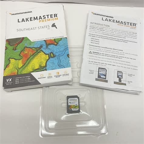 Humminbird LakeMaster Premium Southeast V1 One Boat Network VX