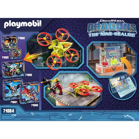 Set Dragons Nine Realms Icaris Lab Playmobil Dreamworks Dragons