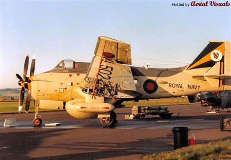 Aerial Visuals Airframe Dossier Fairey Gannet AEW 3 S N XL502 RN