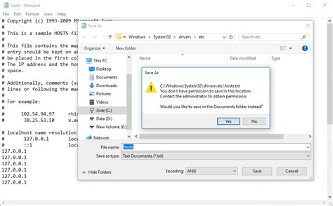 Cómo editar el archivo de hosts en Windows 10 GUIDE