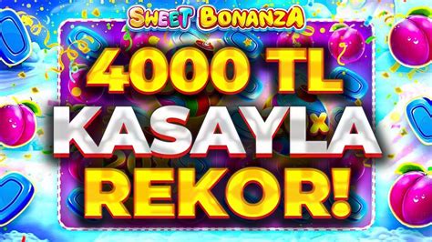 SWEET BONANZA KÜÇÜK KASA 4000 TL KASAYLA REKOR ÖDEME SLOT OYUNLARI