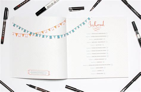 Review Boek Handletteren Met Hemelsblauw Muchable