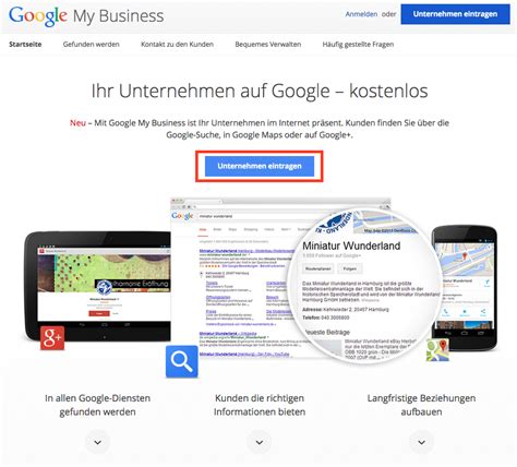 Seo Tutorial So Erstellen Sie Ein Google My Business Konto Advance