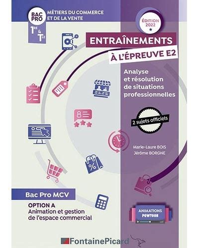 Option A Bac Pro M Tiers Du Commerce Et De La Vente Entraine