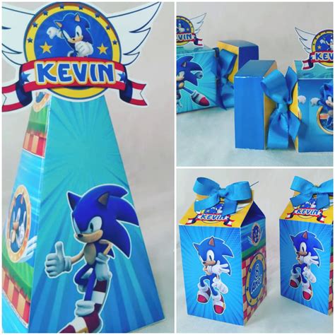 Kit Festa Sonic Loja Kerly Velásquez Elo7 Produtos Especiais