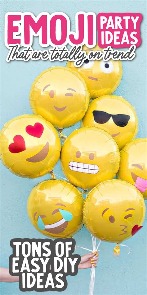 21 Trendy Emoji Party Ideas - Spaceships and Laser Beams