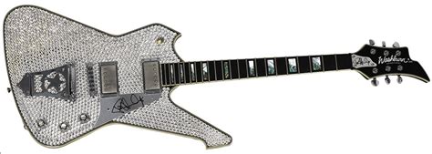 Paul Stanley stage used Rhinestone guitar : r/KISS