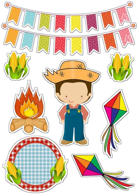 Decoração Festa Junina Para Impressão