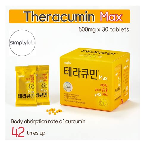 [Handok] THERACURMIN Max / Curcumin powder / Turmeric / Theracumin ...