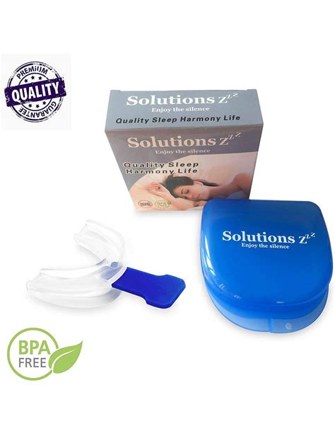 Solutions ZZZ Kit Anti Ronflement 4 en 1 Complet Orthèse