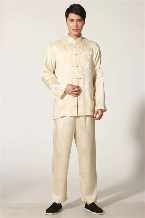 Buy Plus Size Xxxl Gold Chinese Mens Kung Fu Suit