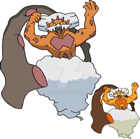 645 - Landorus (Incarnate Forme) - Art v.2 by Tails19950 on DeviantArt