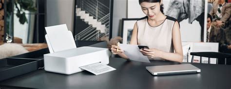 Xiaomi Mijia Ink Jet Printer is the first inkjet smart printer from Xiaomi