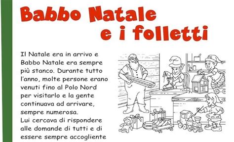 Storia Di Babbo Natale E Folletti Per Bambini Da Stampare