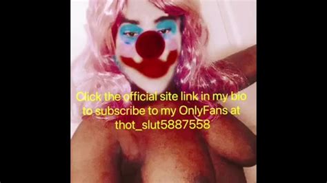 Sexy Clown Shows Off Huge Tits On Slide Show