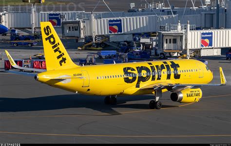 N648nk Airbus A320 232 Spirit Airlines Azillion 737 Jetphotos