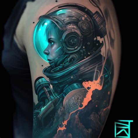 56 Spaceman Tattoo Ideas - TattooClue.com