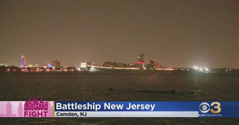 Lights for the Fight: Battleship New Jersey - CBS Philadelphia