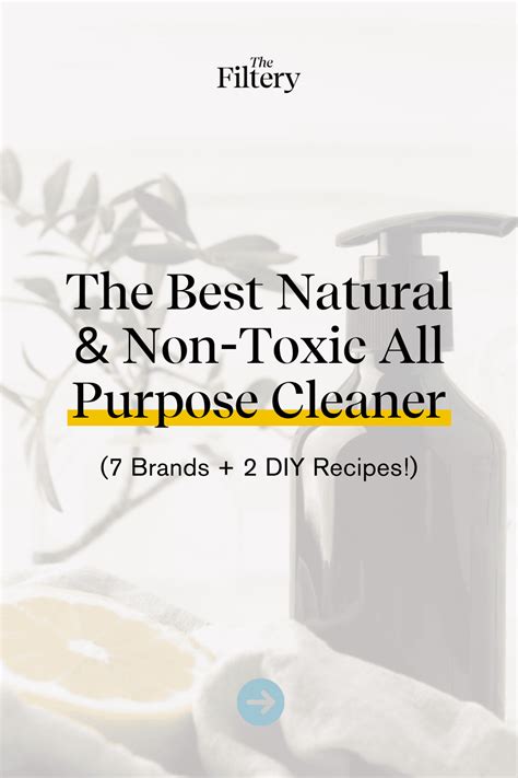 My Favorite Natural And Non Toxic All Purpose Cleaners