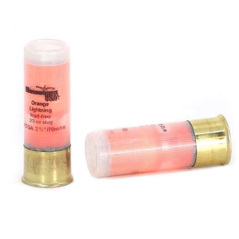 Brenneke Orange Lightning Gauge Ammo Oz Grain Lead