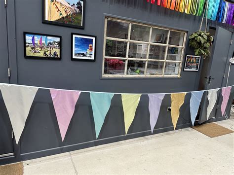 Oversized Pastel Satin Bunting 10m The Event Flag Hire Company Ltd