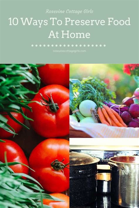 Food Preservation 10 Best Ways Of Preserving Food At Home