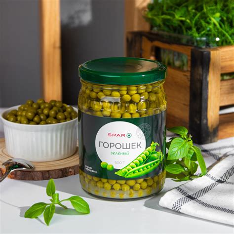 Купить горошек spar зеленый 500г с доставкой на дом в магазине SPAR