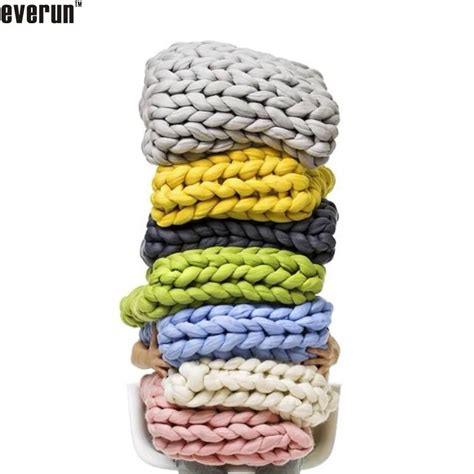 Colors In Stock Giant Super Chunky Hand Knitting Merino Wool Bulk