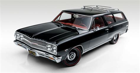 Malibu Chevelle 2 Door Wagon Restomod Sporting Rebuilt Ls1 On Sale