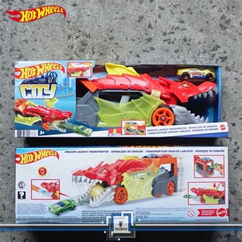 Jual Hot Wheels City Dragon Launch Transporter Launcher Hotwheels Dragon Di Seller Toysgraphy