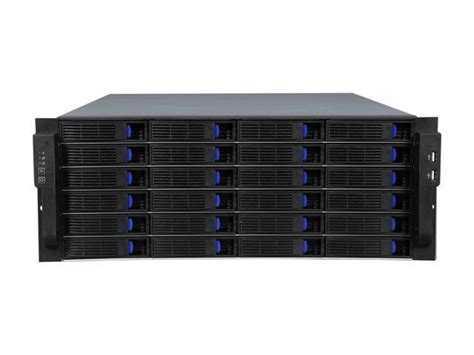 NORCO RPC 4224 4U Rackmount Server Case With 24 Hot Swappable SATA SAS Drive Bays Newegg