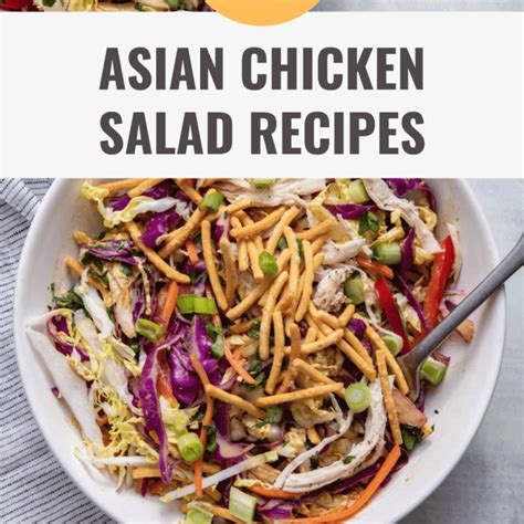 20 Flavorful Asian Chicken Salad Recipes Youll Love Happy Muncher