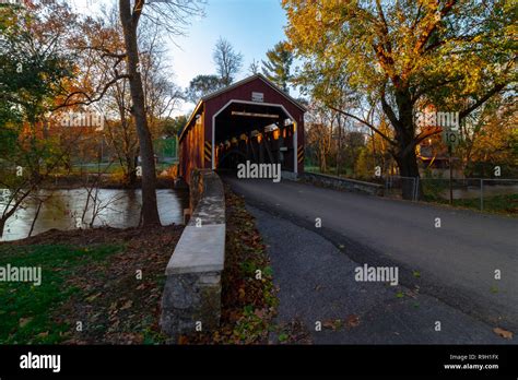 Covered Bridges of Lancaster Stock Photo - Alamy