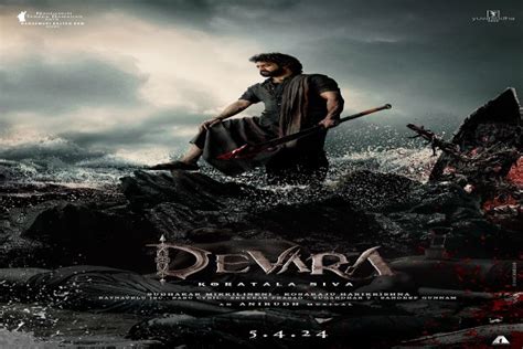 Jr NTR shares new poster of his upcoming movie ‘Devara’ - The Jharkhand ...