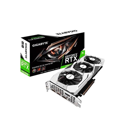 Gigabyte Rtx 2060 Super Gaming Oc White Tarjeta Gráfica Blanca Con Rgb