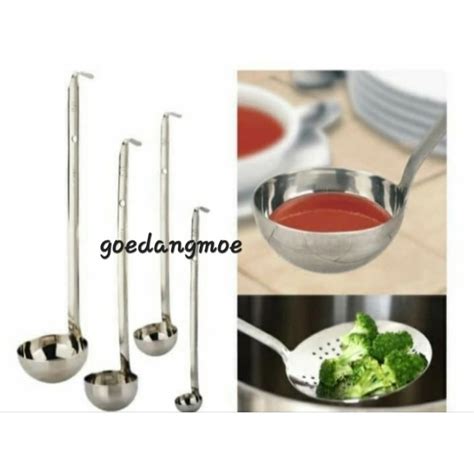 Jual Irus Bakso Soup Ladle Centong Bakso Kuah Stainless 120cc 150cc