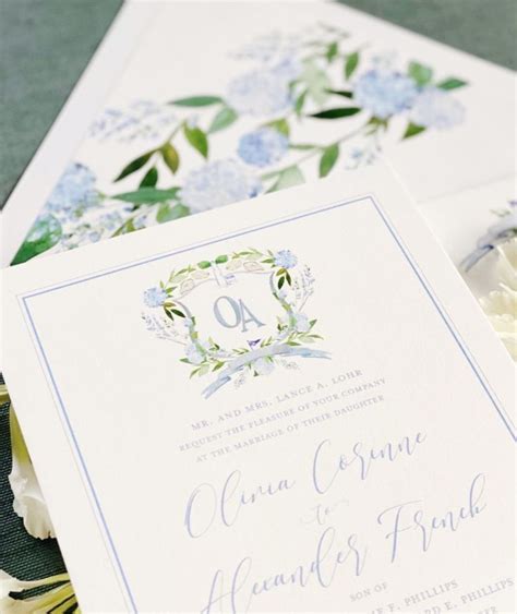 Dreamy Nantucket Wedding Invitation