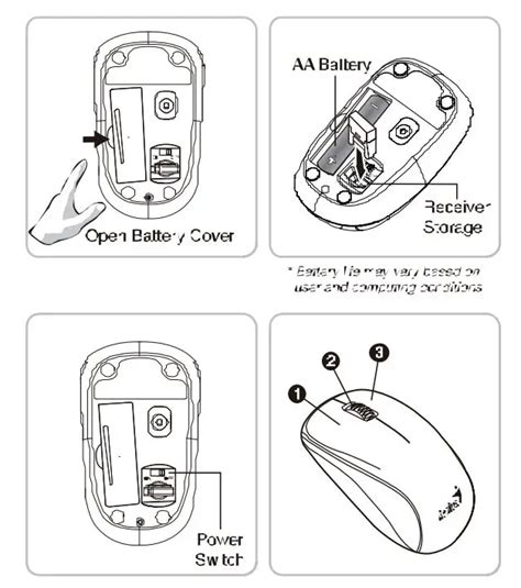 Genius Nx Wireless Optical Mouse User Guide