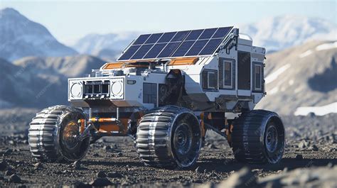 Modular Space Rover for Interplanetary Exploration | Premium AI ...