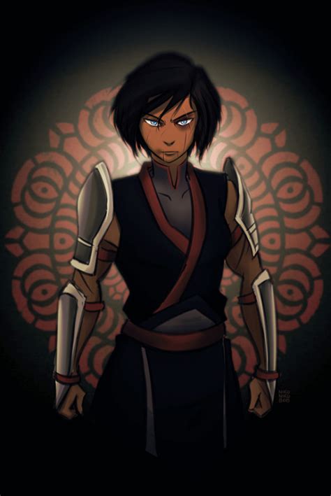 Red Lotus Korra Is Scary Avatar The Last Airbender The Legend Of