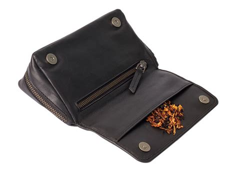 Chacom Pipe Pouch For 2 Pipes Black Haddocks Pipeshop