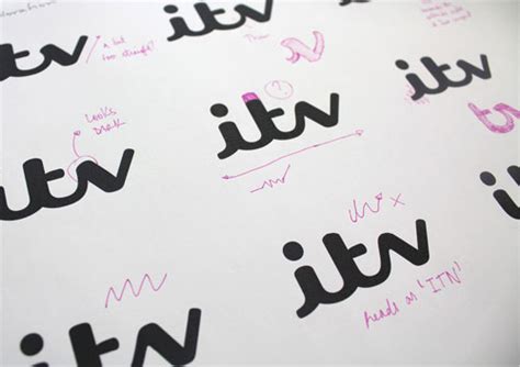 ITV logo creation, by Rudd Studio | Logo Design Love