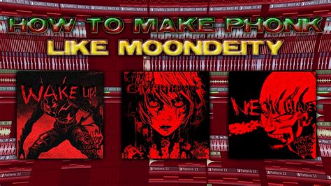 How To Make Phonk Like Moondeity In Fl Studio Phonk Tutorial Youtube