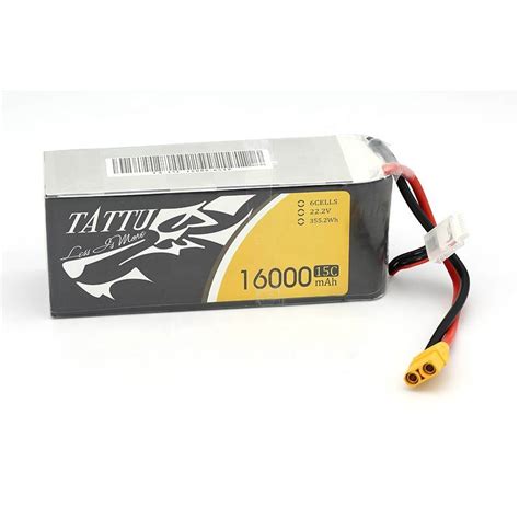 Tattu S Mah C V Lipo Battery Pack With Xt Connectors