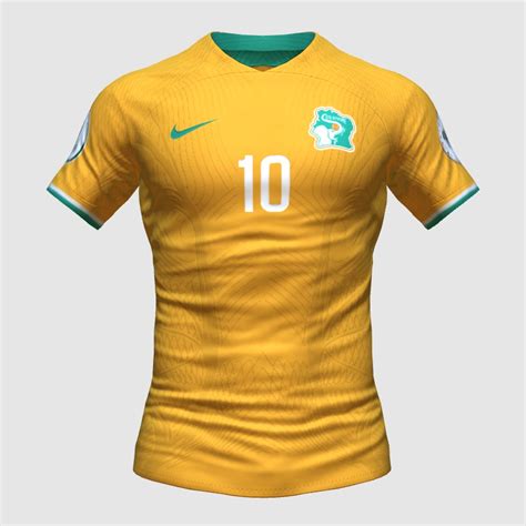 Ivory Coast X Nike Home Concept Kit FIFA 23 Kit Creator Showcase