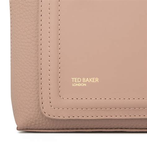 Ted Baker Nishu Crossbody Bag Women Taupe Flannels